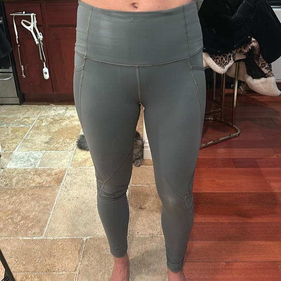 Workout pants victoria secret green size medium - Picture 2 of 4